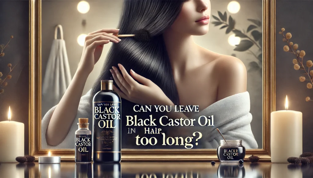 Can You Leave Black Castor Oil in Hair Too Long