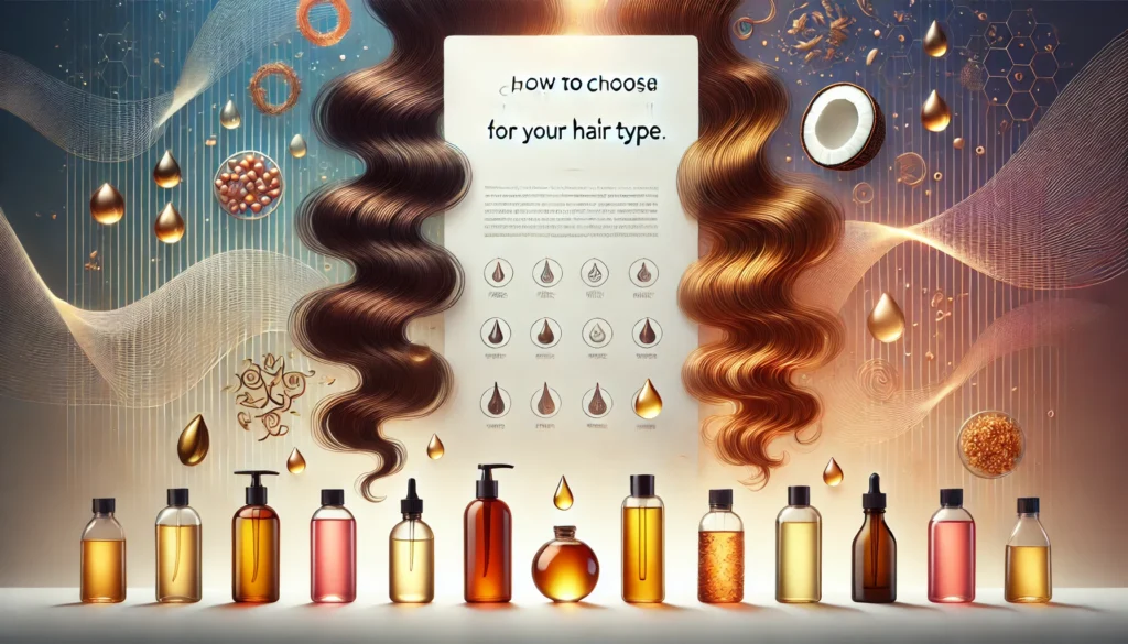 How to Choose the Right Oil for Your Hair Type