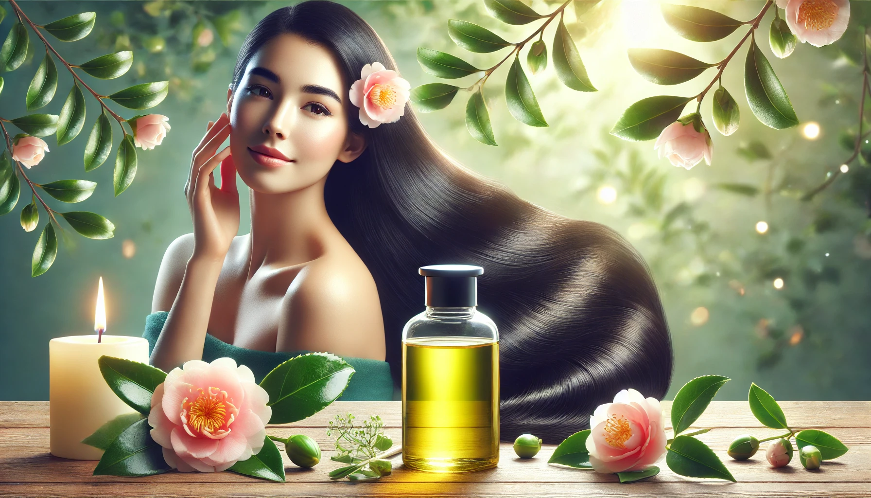 Camellia Oil Benefits for Hair Strength, Shine, and Growth