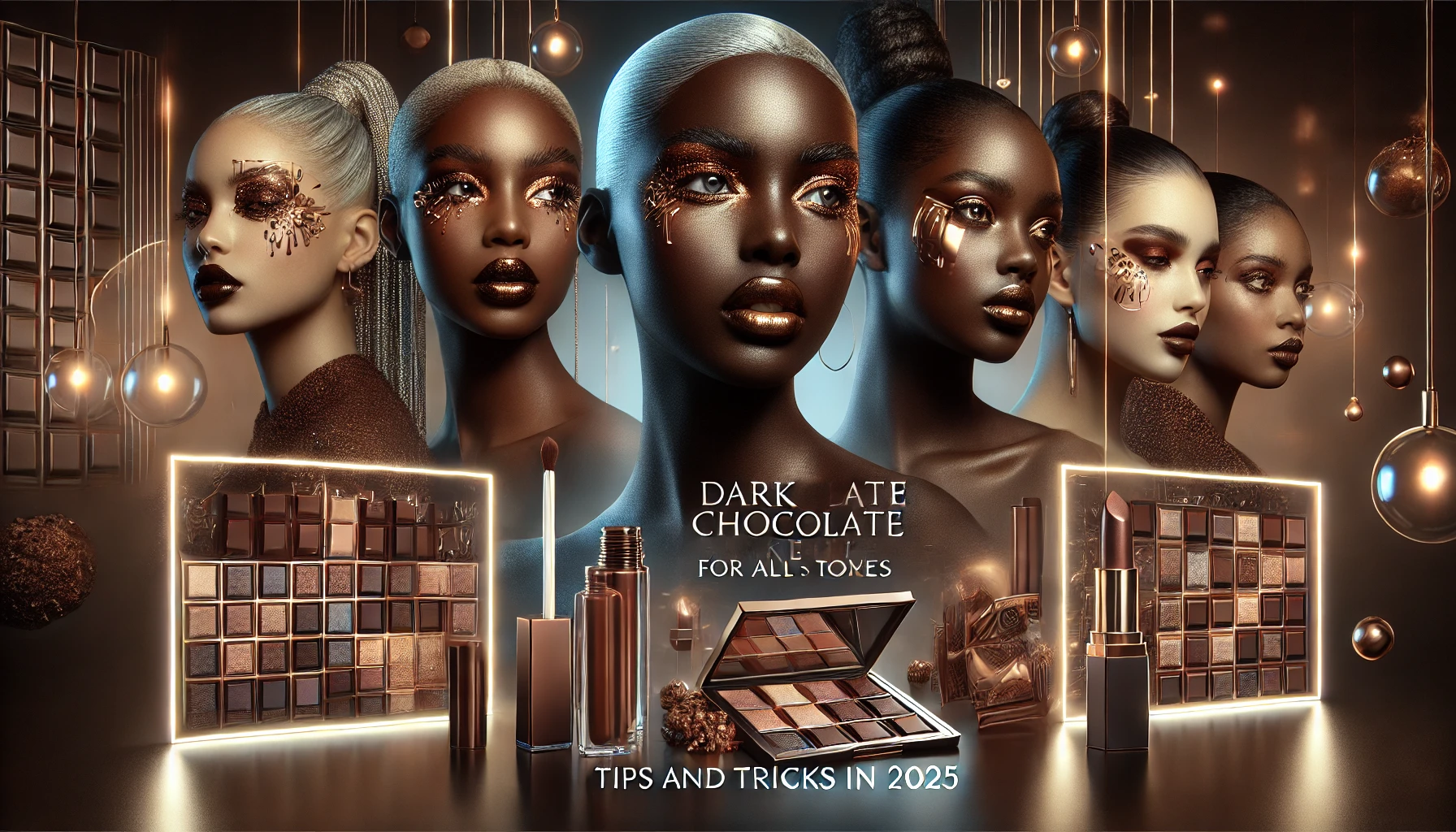 Dark Chocolate Makeup for All Skin Tones Tips and Tricks in 2025