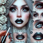 How to Achieve the Perfect Corpse Bride Makeup with Lip Oil